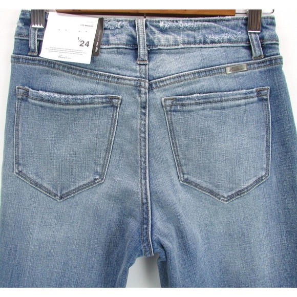 KanCan NWT High Rise Ankle Skinny Jeans Estilo KC7131M  1/24 Button Fly Stretch - Picture 4 of 8